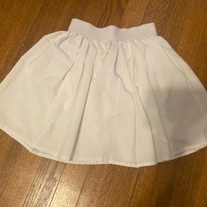 White skirt